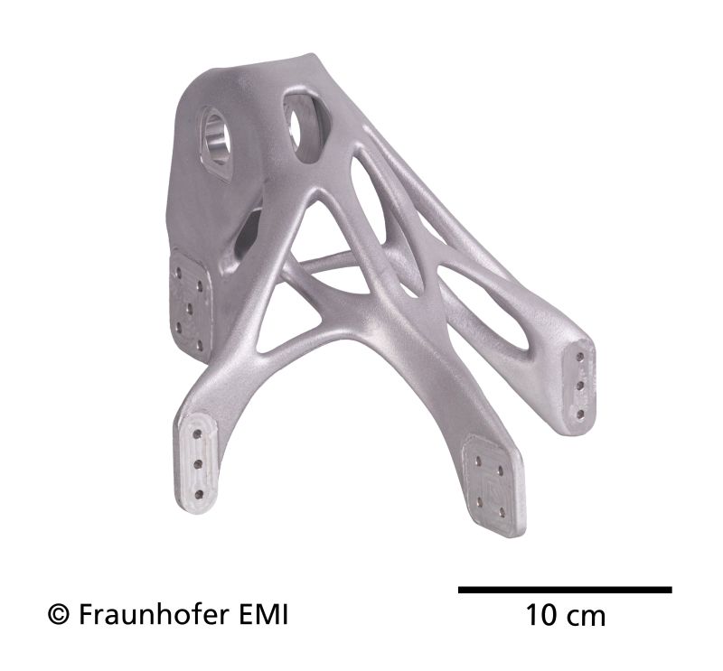Fraunhofer EMI untersucht den Einsatz von Aluminium-3D-Druck für Flugzeugbauteile