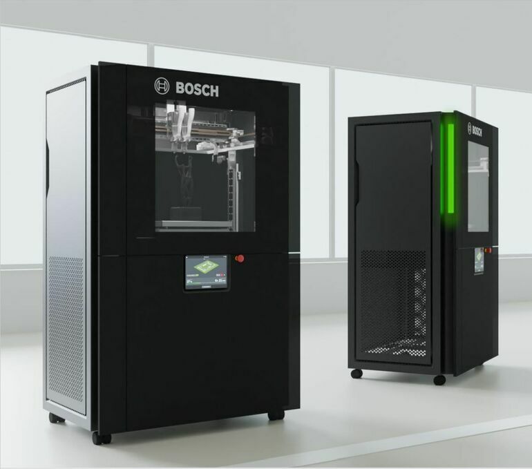 Bosch will mit Basis-3D-Drucker für die Industrie durchstarten