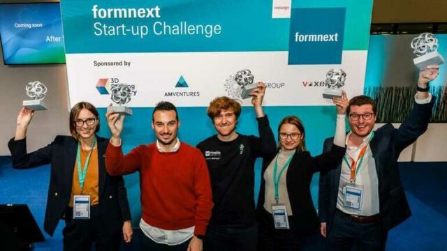 Start-up Challenge findet erneut auf der Formnext 2023 statt