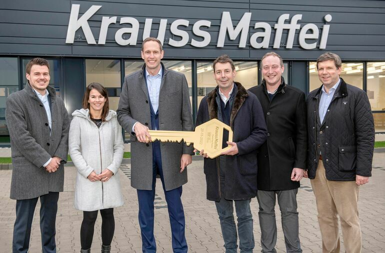 KraussMaffei zieht nach Parsdorf