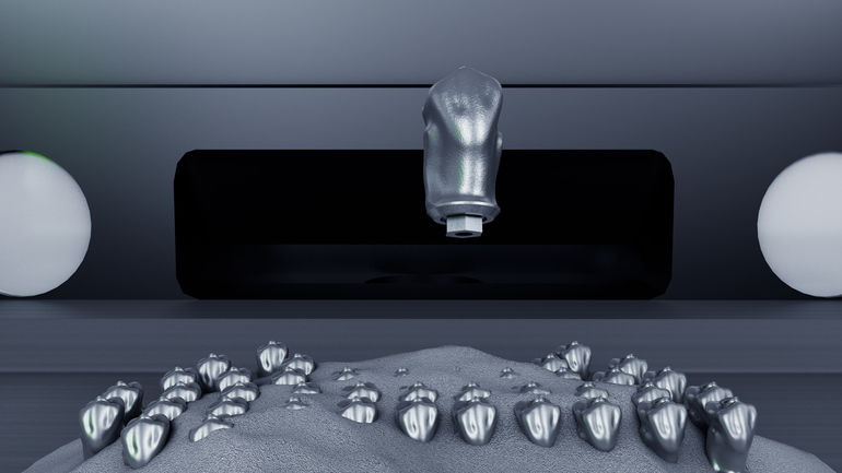 Trumpf: Zahnimplantat-Komponenten effizient 3D-drucken
