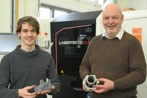 Metall-3D-Drucker der FH Münster liefert Bauteil für regionales Unternehmen