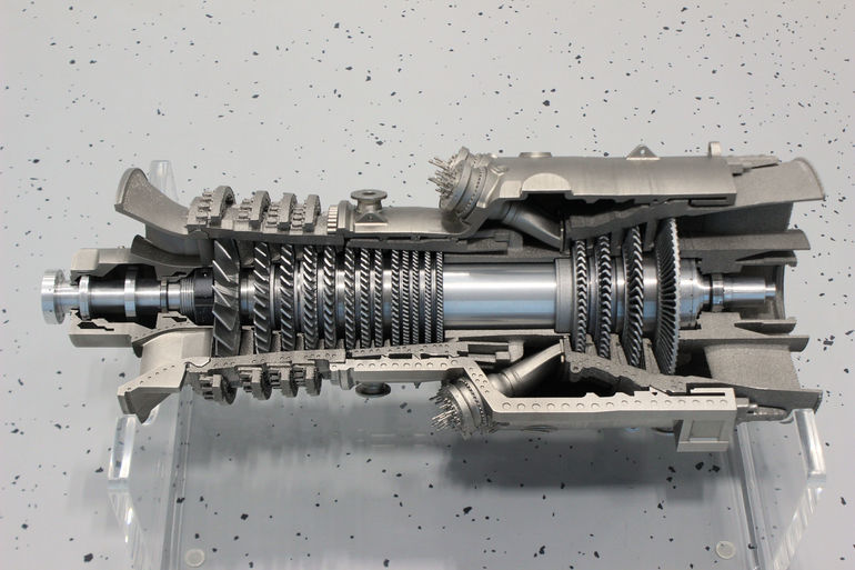 Turbine aus dem 3D-Drucker
