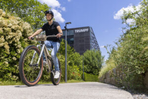 Fahrrad-Bremshebel aus Titan – Trumpf 3D-Druck