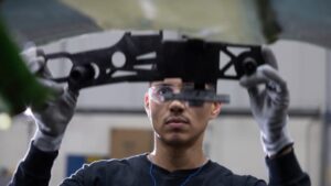 Vestas TC marking tool used to mark the root end of turbine blades to align pitch during installation